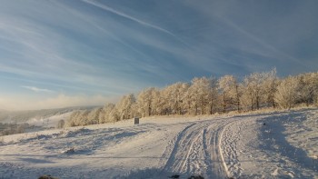 CRiW Orlik w słońcu i śniegu